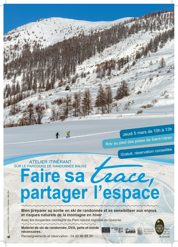 Affiche faire sa trace